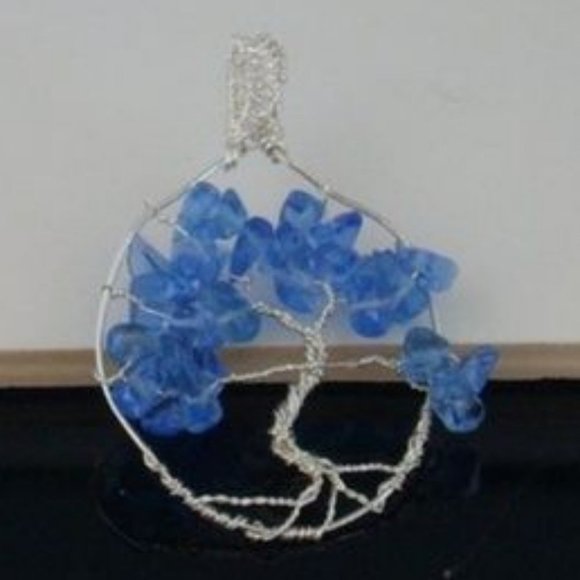 ❤️Tree-of-Life Necklace Handed Silver Craft Wire - Picture 4 of 5